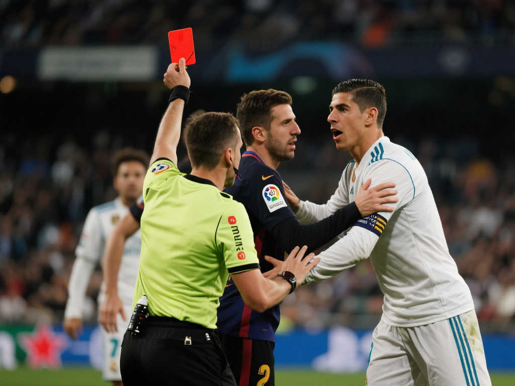 皇马再次质疑裁判：埃尔南德斯在国家德比中屡现争议判罚